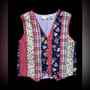 Cottage Core 90’s Veggie Vest